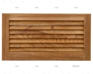 REJILLA VENTILACION TECA 450x240mm ARC MARINE