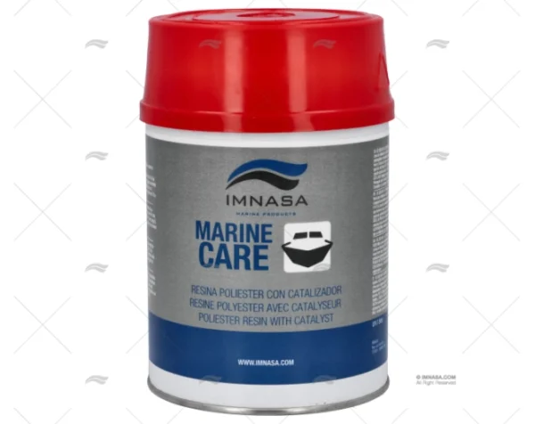 RESINA POLIESTER 750gr CON CATALIZADOR IMNASA