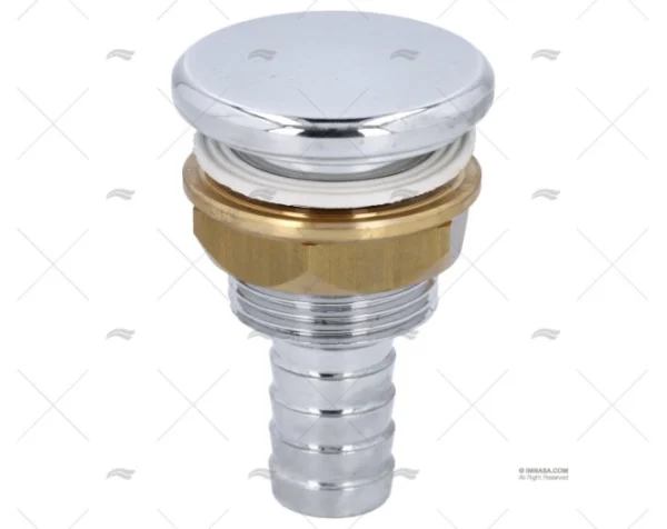 RESPIRADERO LATON CROMADO 16mm