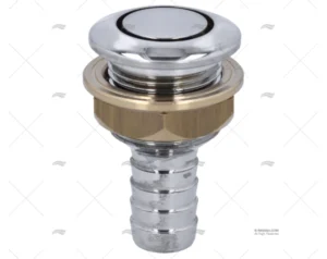 RESPIRADERO LATON CROMADO 16mm