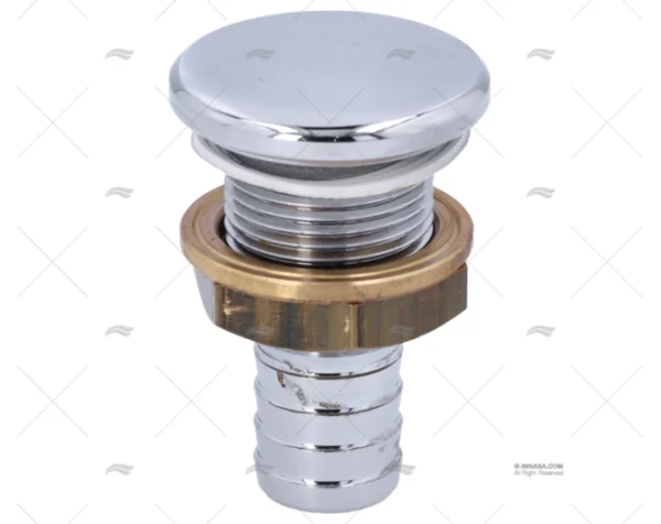 RESPIRADERO LATON CROMADO 19mm