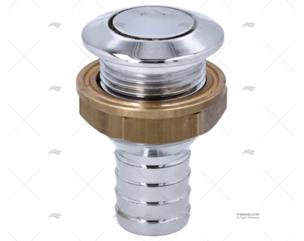 RESPIRADERO LATON CROMADO 19mm