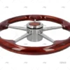 RUEDA TIMON 400mm 5R MADERA/INOX MOGANO SAVORETTI ARMANDO