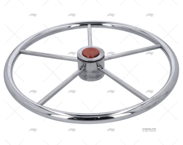 RUEDA TIMON 500mm 5R INOX SAVORETTI ARMANDO