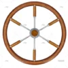 RUEDA TIMON 500mm 6R MADERA/INOX SAVORETTI ARMANDO