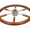 RUEDA TIMON 500mm 6R MADERA/INOX SAVORETTI ARMANDO
