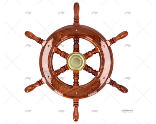 RUEDA TIMON 600mm 8R MADERA SAVORETTI ARMANDO