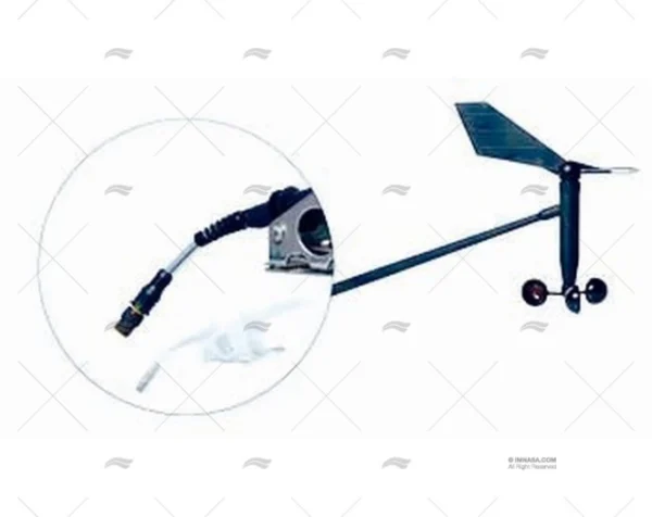 SENSOR VIENTO VELETA ANALOGICO Y NMEA