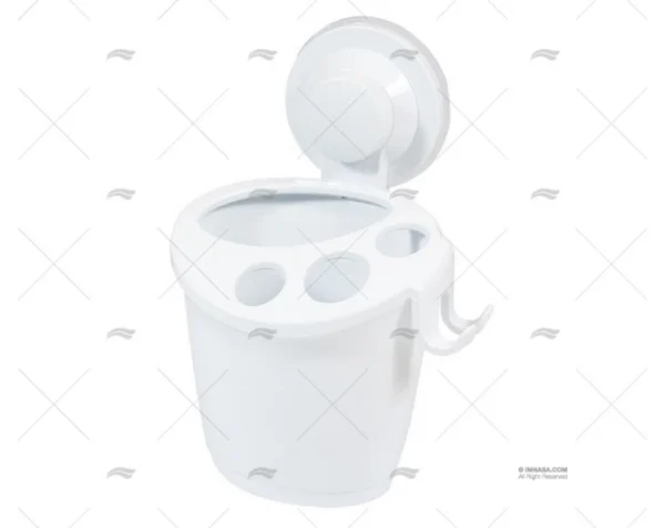 soporte-cepillo-dientes-119x94x161mm-accesorios-cocina-imnasa-ref-64000307-3.webp SOPORTE CEPILLO DIENTES 119x94x161mm