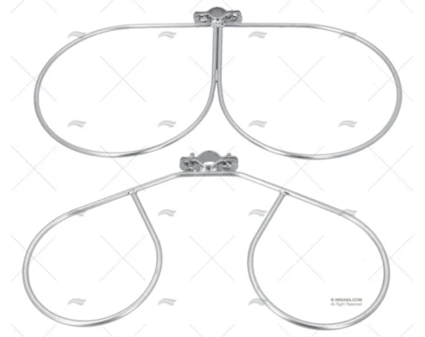 SOPORTE DEFENSA DOBLE 225mm