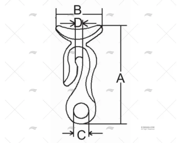 SOPORTE DEFENSA LINEA (2U) MARINE TOWN