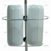 SOPORTE INOX P/DEFENSAS 210X105mm