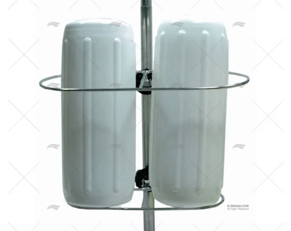 SOPORTE INOX P/DEFENSAS 210X105mm