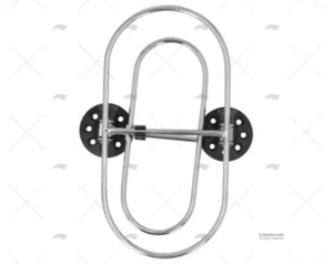 SOPORTE INOX P/DEFENSAS 260X130mm