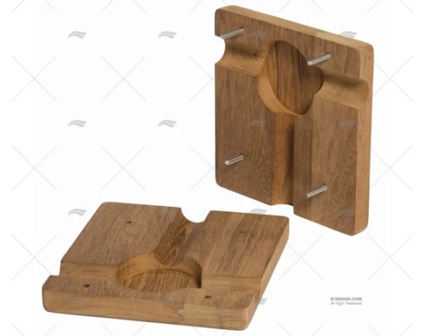 SOPORTE MOTOR TECA 175x175x45mm ARC MARINE