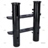 SOPORTE PORTACAÑAS 2-1 PP NEGRO