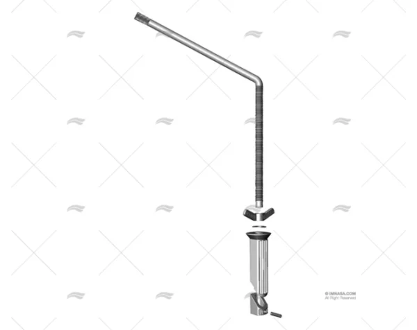 SOPORTE PORTACAÑAS BARBACOA INOX MAGMA