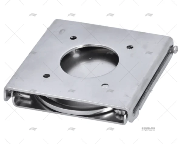 SOPORTE VASO INOX PLEGABLE