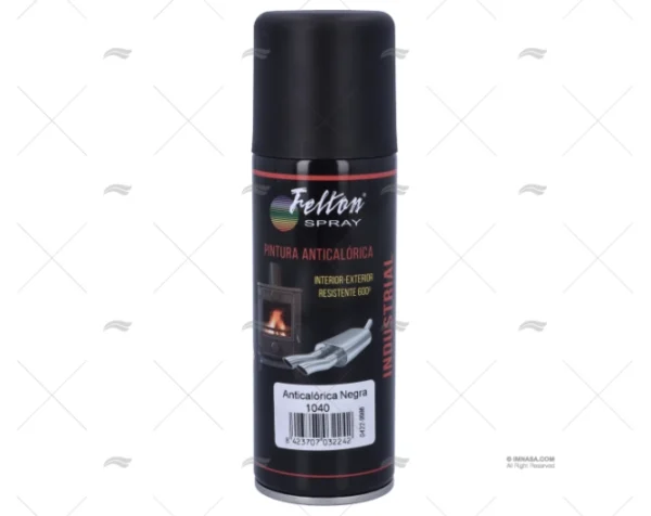PINTURA 300º NEGRA SPRAY 200 ml.
