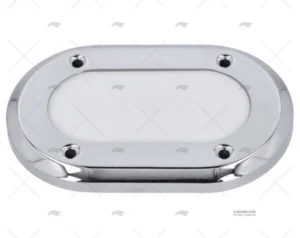 STAGNA OVALE EMPOTRADO 1X20W CROMADO G4