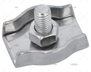 SUJETACABLES INOX PLANO SIMPLE 8mm