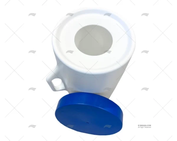 TABURETE COFRE BLANCO 470mm IMNASA