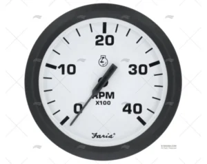TACOMETRO DIESEL BLANCO W FARIA