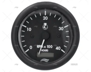 TACOMETRO IMB 4000RPM 12V C/HOROMETRO IMNASA