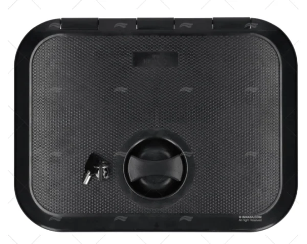TAPA 280x375mm NEGRA C/LLAVE