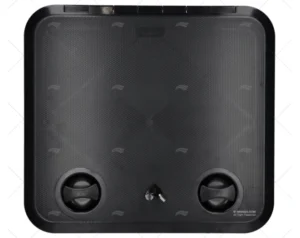 TAPA 510x460mm NEGRA C/LLAVE