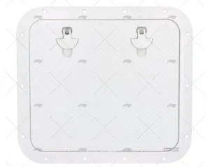 TAPA 460x510mm BLANCA ALUMINIO