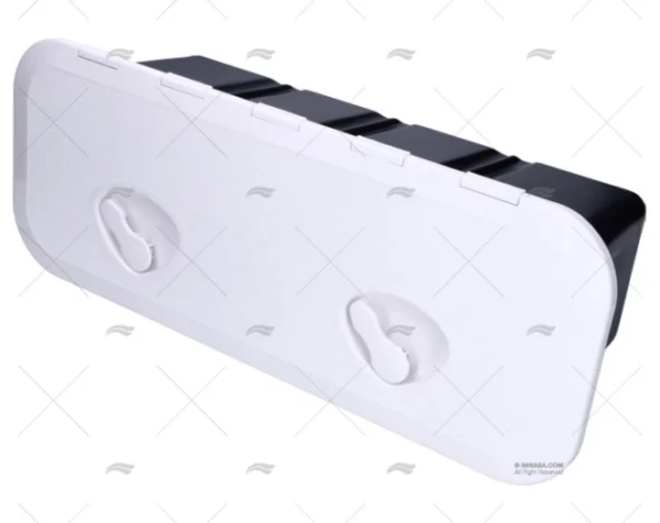 TAPA CAJON PVC BLANCA 243 X 607 mm