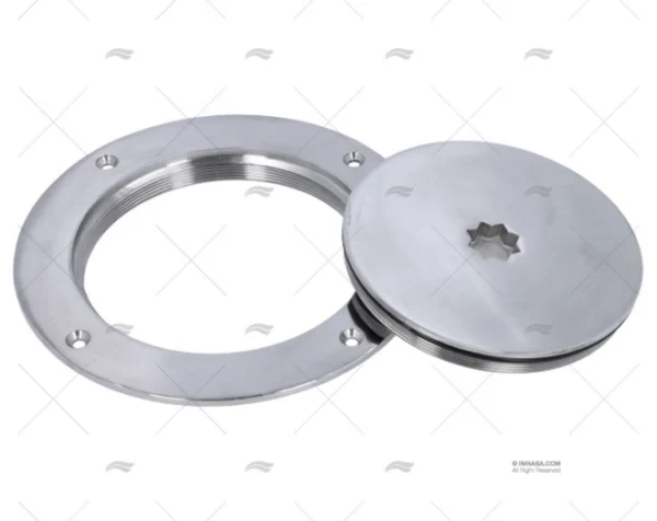 TAPA REGISTRO ESTRELLA INOX SS 316 10