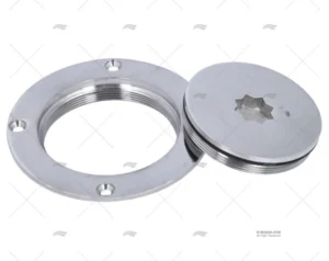 TAPA REGISTRO ESTRELLA INOX SS 316 75