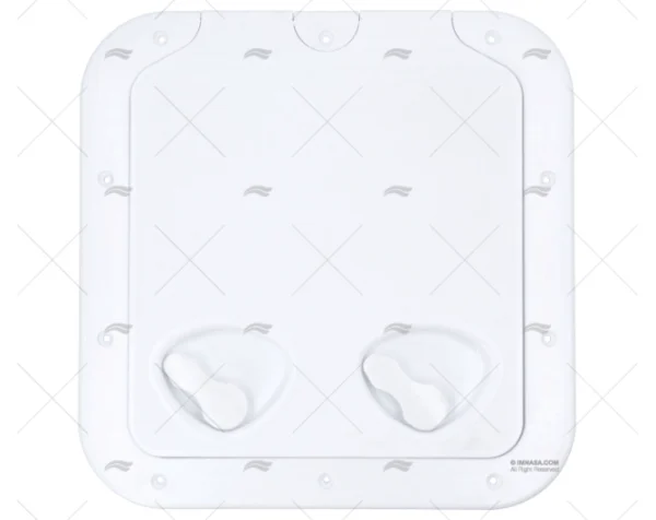 TAPA PVC BLANCA 375 X 370 mm