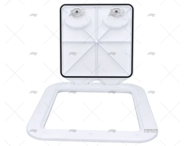TAPA PVC BLANCA 375 X 370 mm