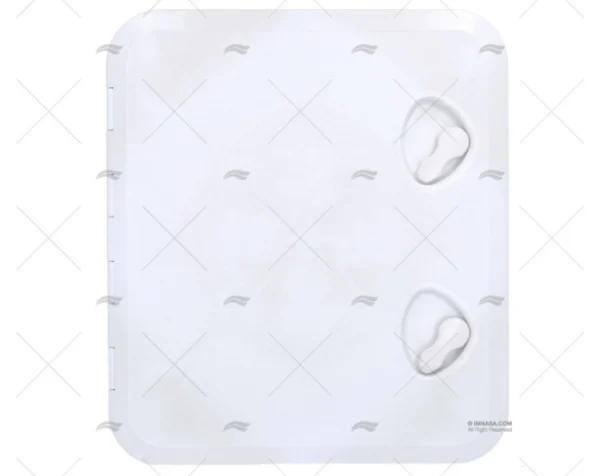 TAPA PVC BLANCA 460 X 510 mm