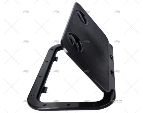 TAPA PVC NEGRA 355 X 600 mm