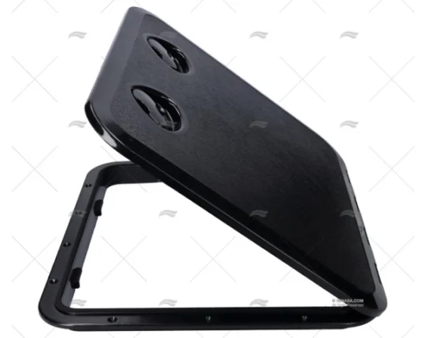 TAPA PVC NEGRA 460 X 510 mm