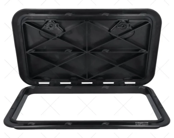 TAPA REGISTRO ABS NEGRO 353x606mm