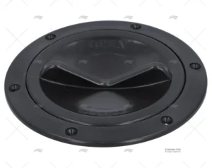 TAPA REGISTRO APERTURA FACIL NEGRO 102mm