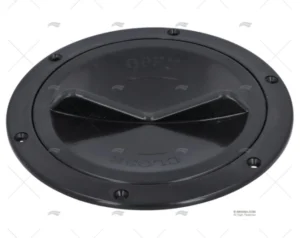 TAPA REGISTRO APERTURA FACIL NEGRO 127mm