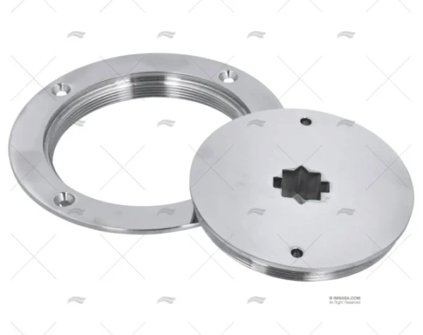 TAPA REGISTRO INOX 142mm