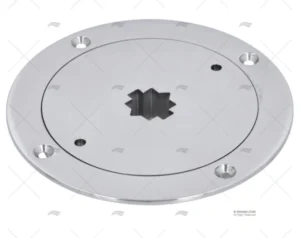 TAPA REGISTRO INOX 142mm