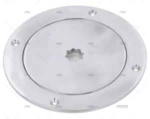 TAPA REGISTRO INOX 5" 185mm