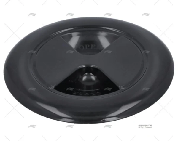 TAPA REGISTRO NEGRO 102mm