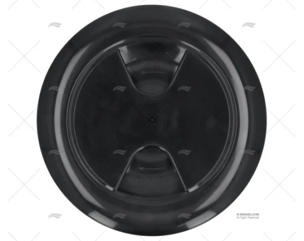 TAPA REGISTRO NEGRO 152mm