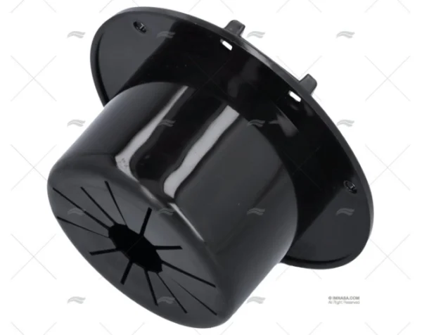 TAPA REGISTRO REDONDA GS NEGRA