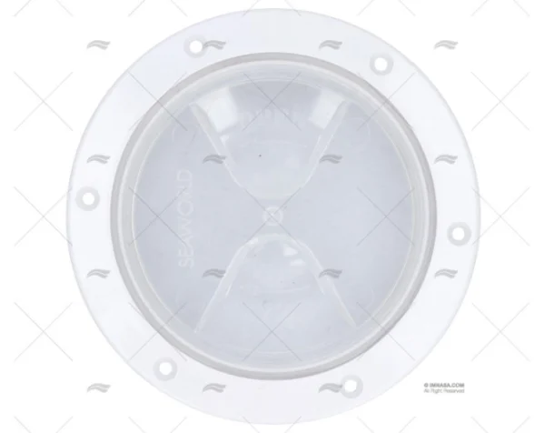 TAPA REGISTRO TRANSPARENTE 102mm