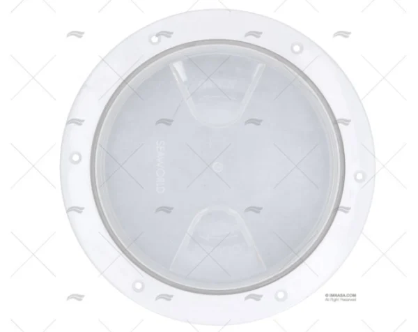 TAPA REGISTRO TRANSPARENTE 152mm